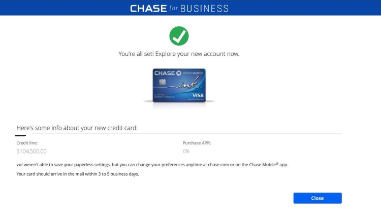 Funding proof for Rachel H. — $84,000 from Chase